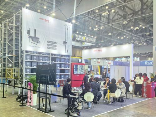 京東物流智狼出海 首次亮相韓國(guó)首爾物流倉(cāng)儲(chǔ)展覽會(huì)korea mat